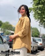 شومیز کتان مدل گیسون