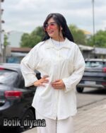 شومیز لینن مدل هانیس