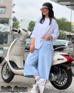 تیشرت باکسی مدل تیدا