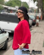 تیشرت باکسی مدل تیدا
