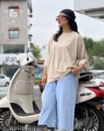 تیشرت باکسی مدل تیدا