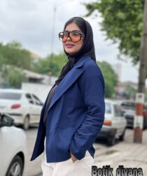 کت لینن مدل هیلا