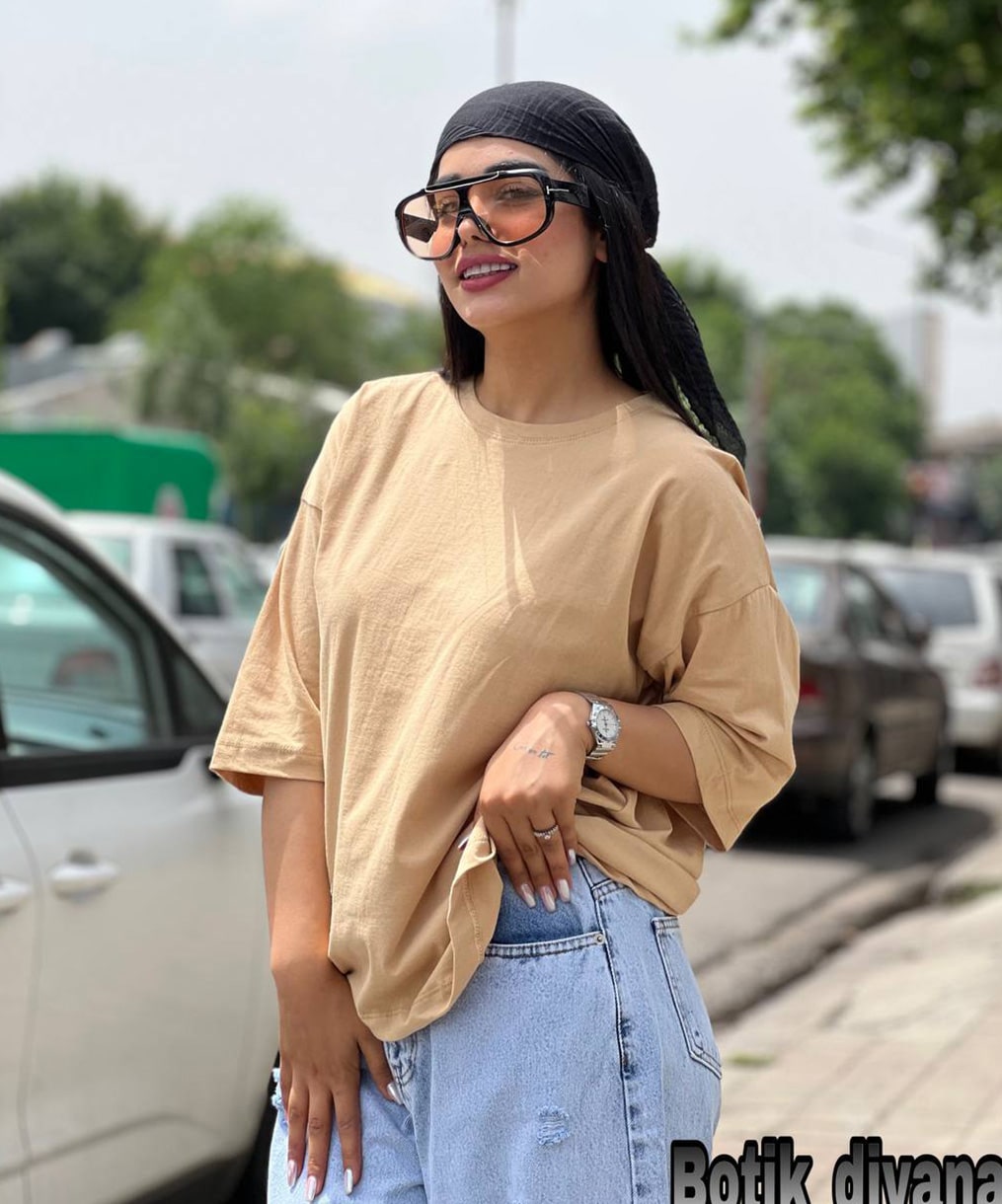 تیشرت باکسی مدل دیلان